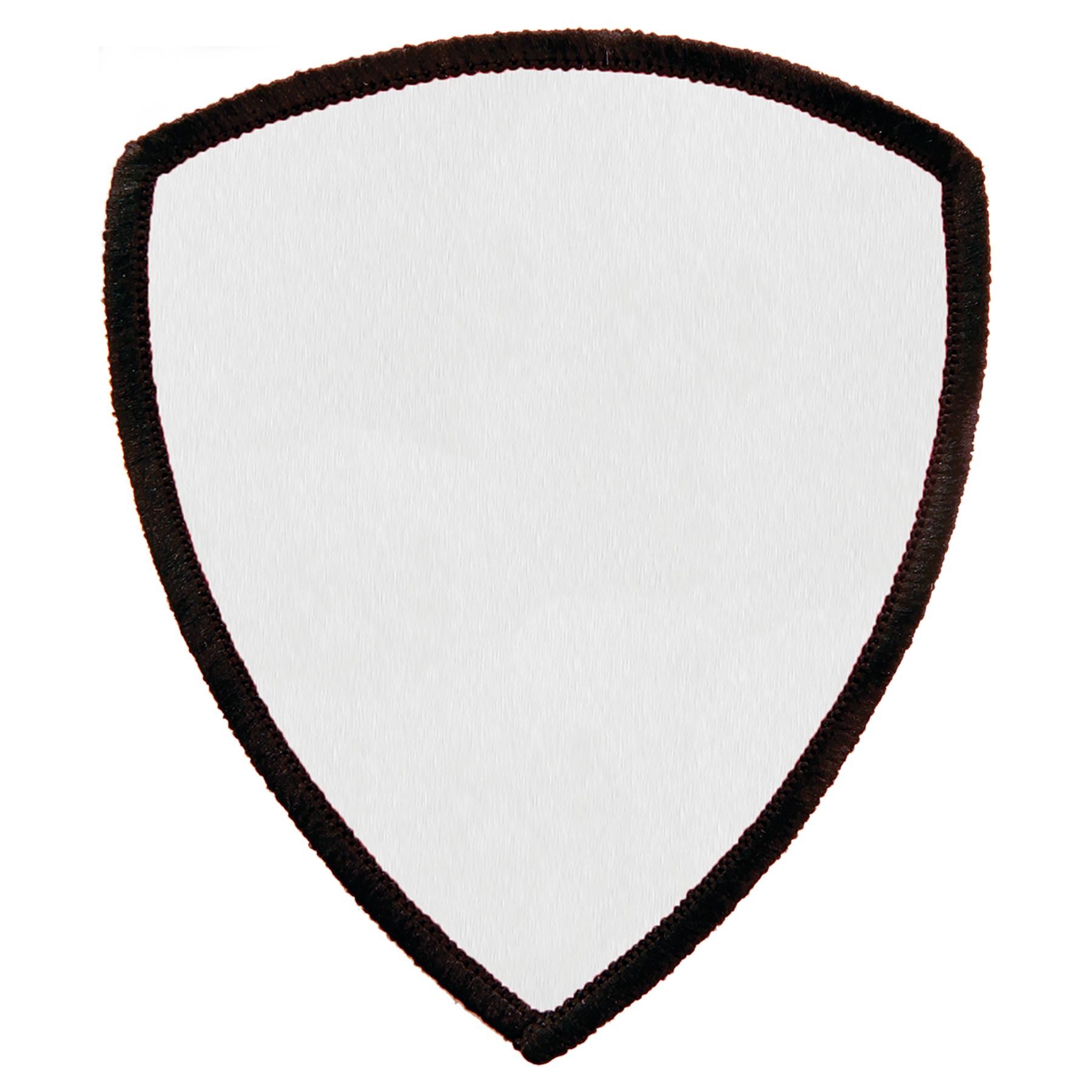 Custom 3" Shield Sublimation Patch – Adhesive Back + Black Border (12 Patch Minimum)
