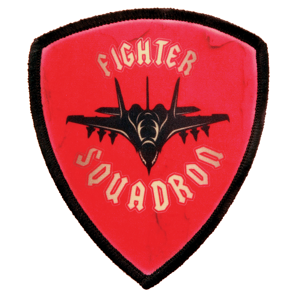 Custom 3" Shield Sublimation Patch – Adhesive Back + Black Border (12 Patch Minimum)