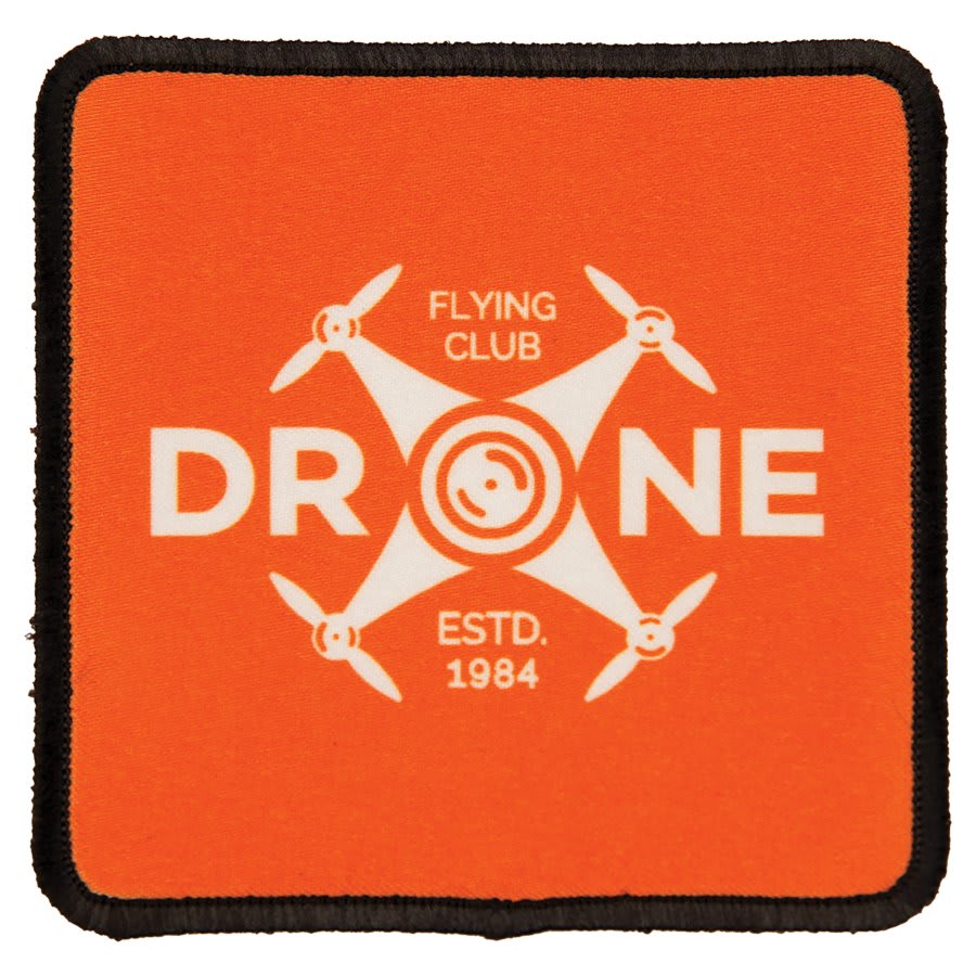 Custom 3" x 3" Square Sublimation Patch – Adhesive Back + Black Border (12 Patch Minimum)