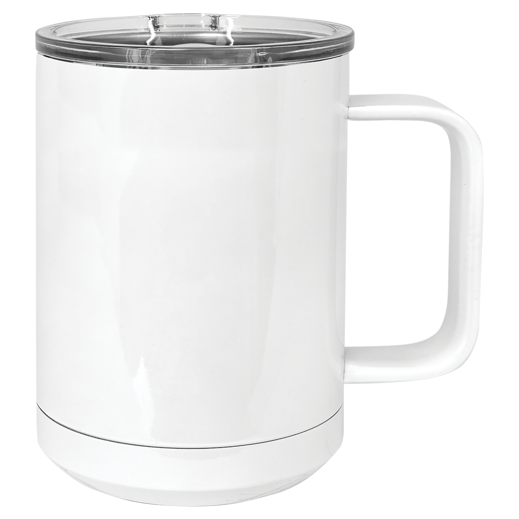 Personalized 15 oz Polar Camel White Vacuum Insulated Mug with Slider Lid – Sublimation Ready
