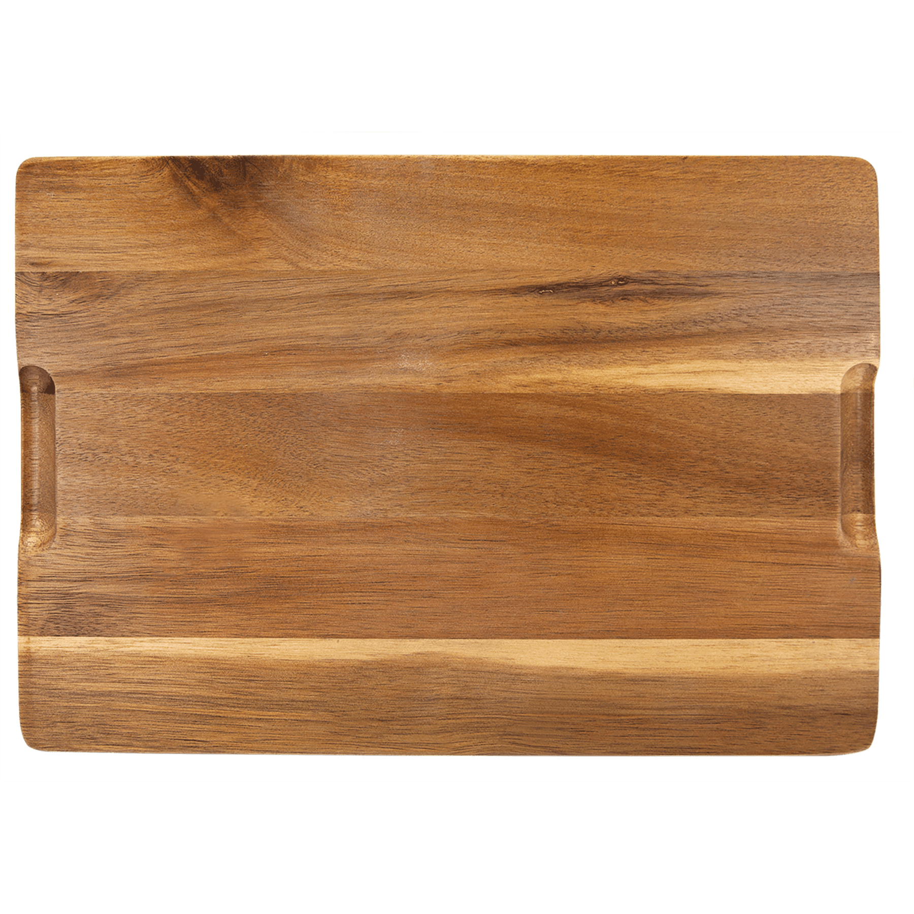 Personalized 13" x 9" Acacia Wood/Slate Cutting Board