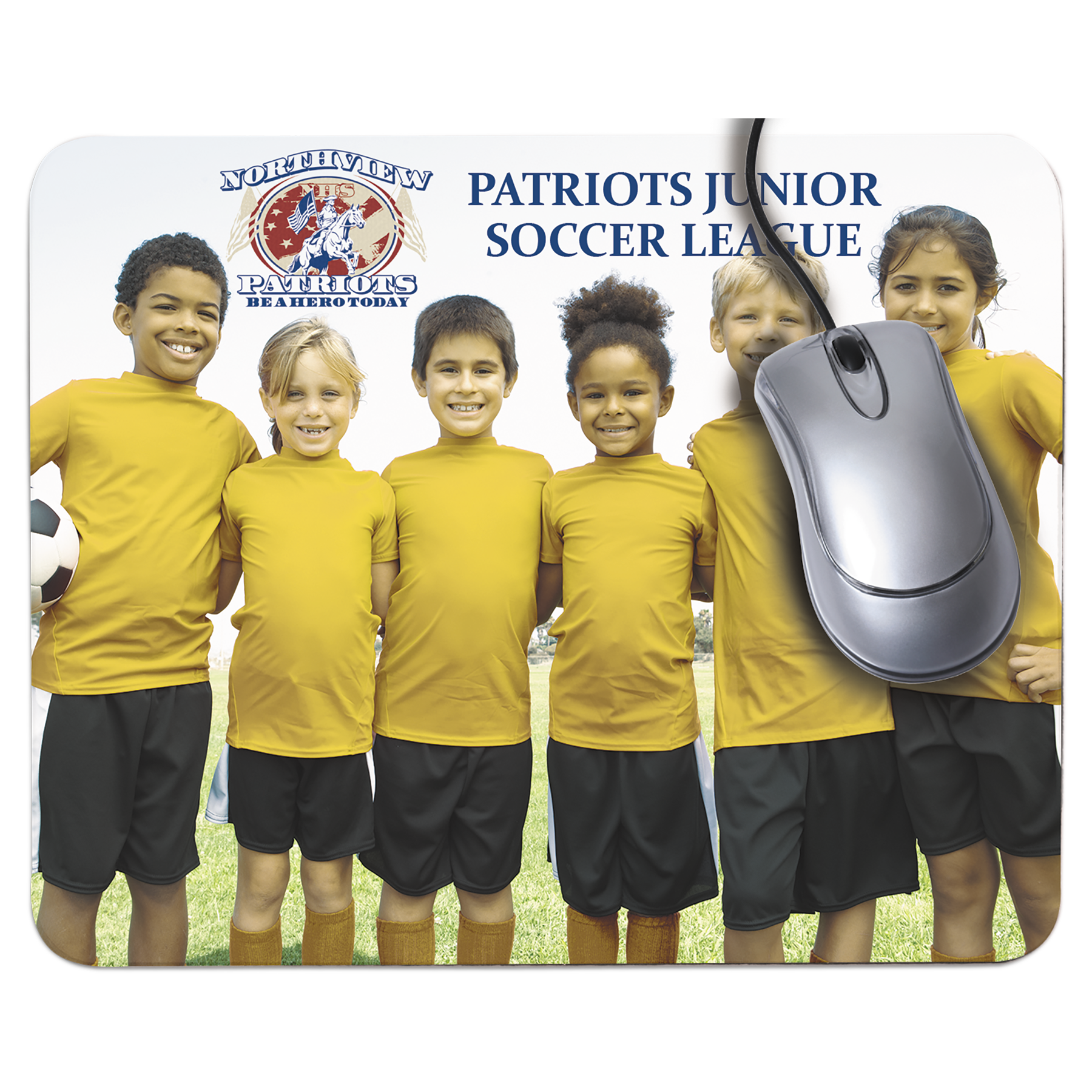 Personalized Neoprene Mouse Pad (9 1/4" x 7 3/4") – Full Color Sublimation