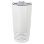 Full Color 20 oz. Polar Camel Ringneck Tumbler with Lid-White