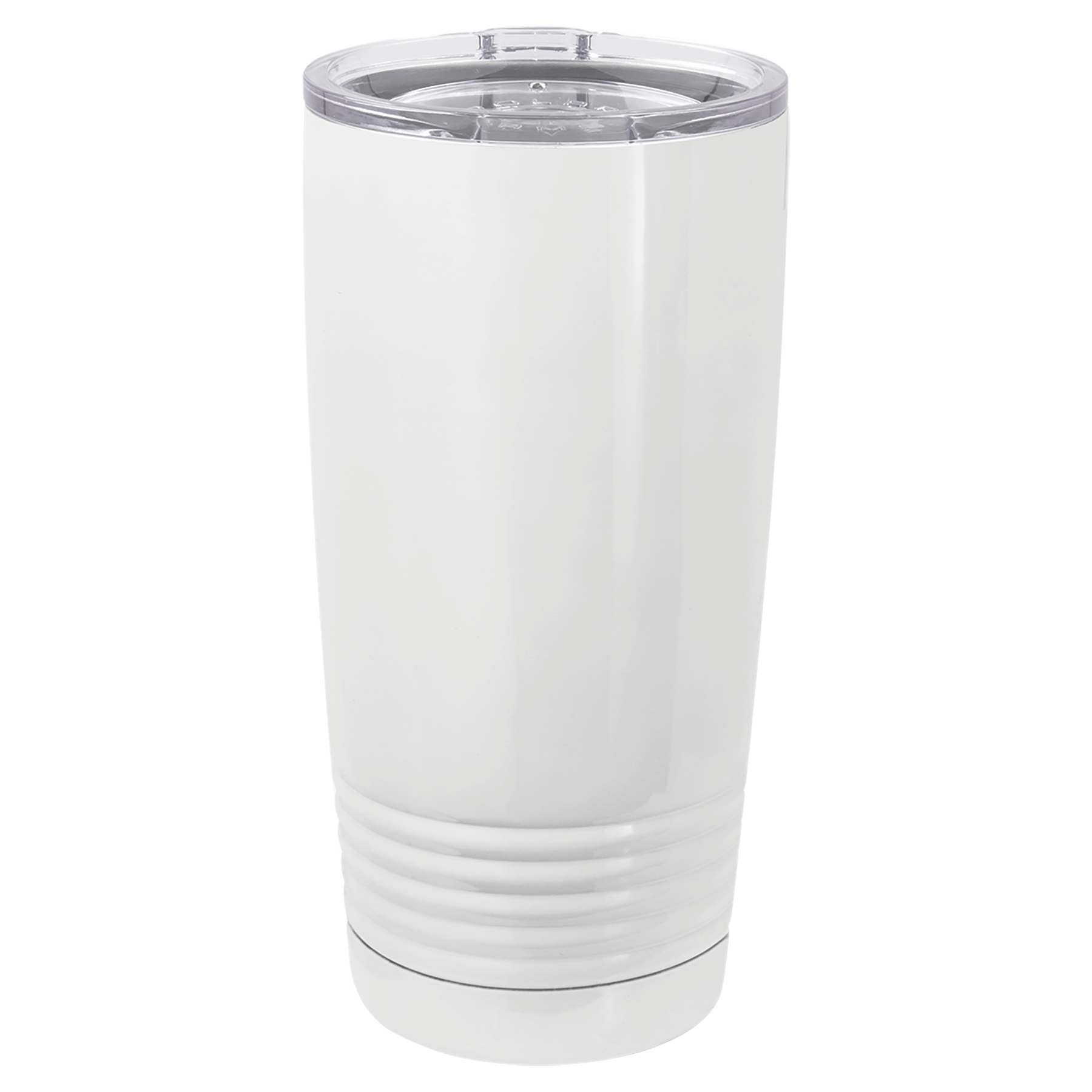 Full Color 20 oz. Polar Camel Ringneck Tumbler with Lid-White