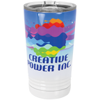 Personalized 16 oz Polar Camel Pint Tumbler (White) – Sublimation Ready w/ Slider Lid