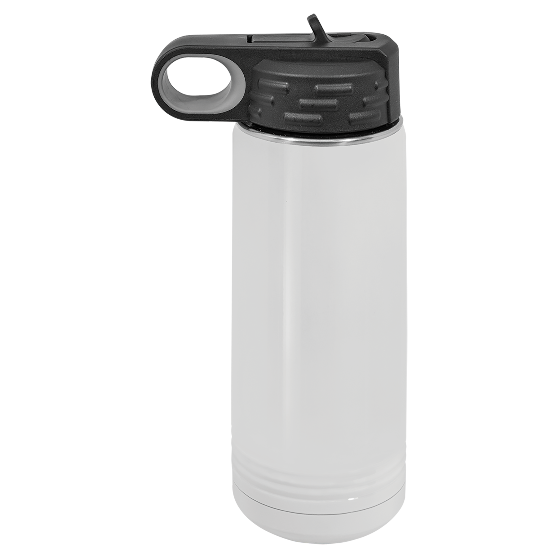 White Polar Camel Sublimatable 20 oz. Water Bottle