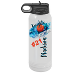 Polar Camel 30 oz. White Sublimatable Stainless Steel Water Bottle