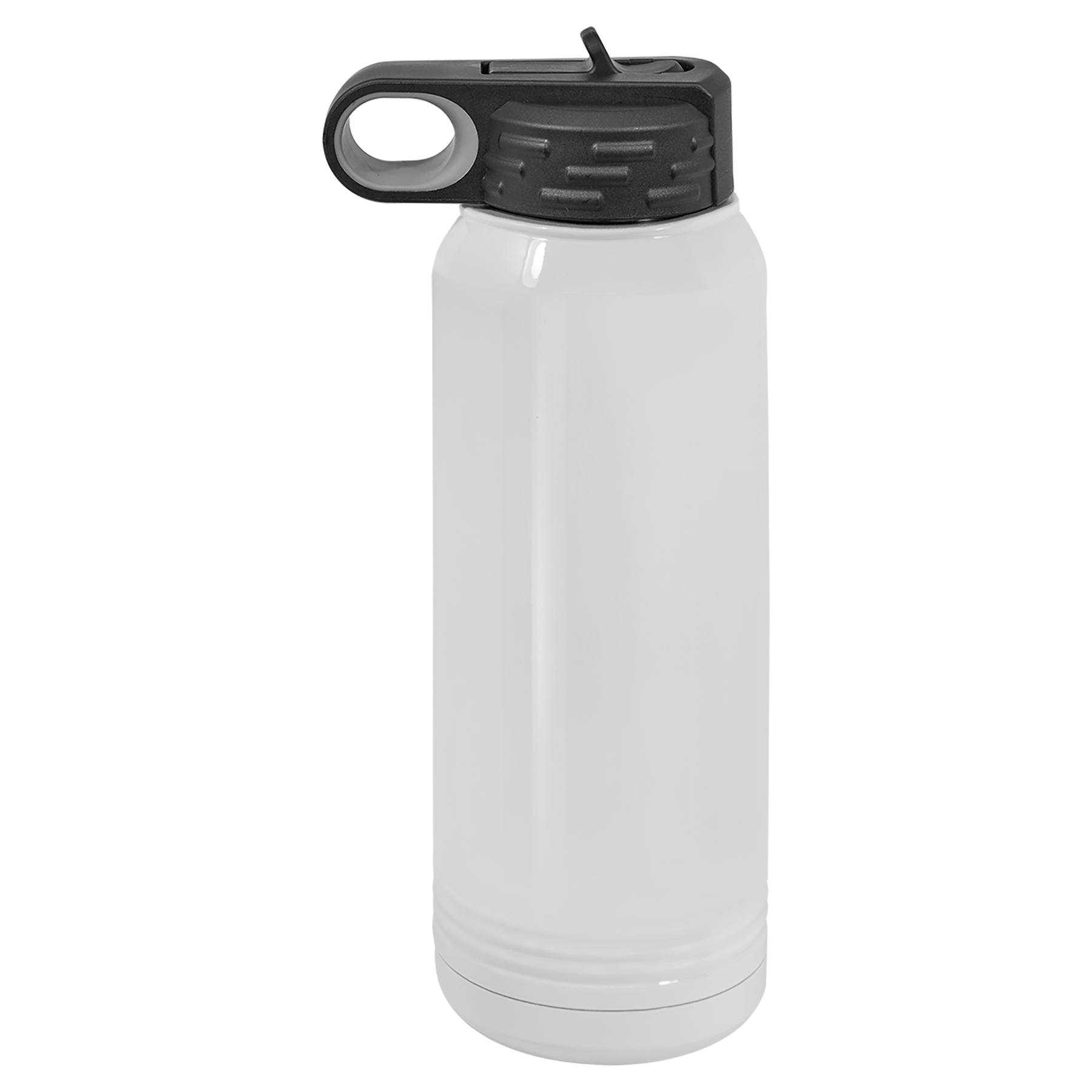 Polar Camel 30 oz. White Sublimatable Stainless Steel Water Bottle