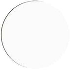 Personalized 3.5" Gloss White Unisub MDF Round Coaster – Sublimation Ready