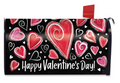 Valentine Heart Dance Happy Valentine’s Day Magnetic Mailbox Cover (Standard)