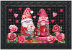 Valentine’s Gnomes “Be Mine” Doormat (18" x 30")
