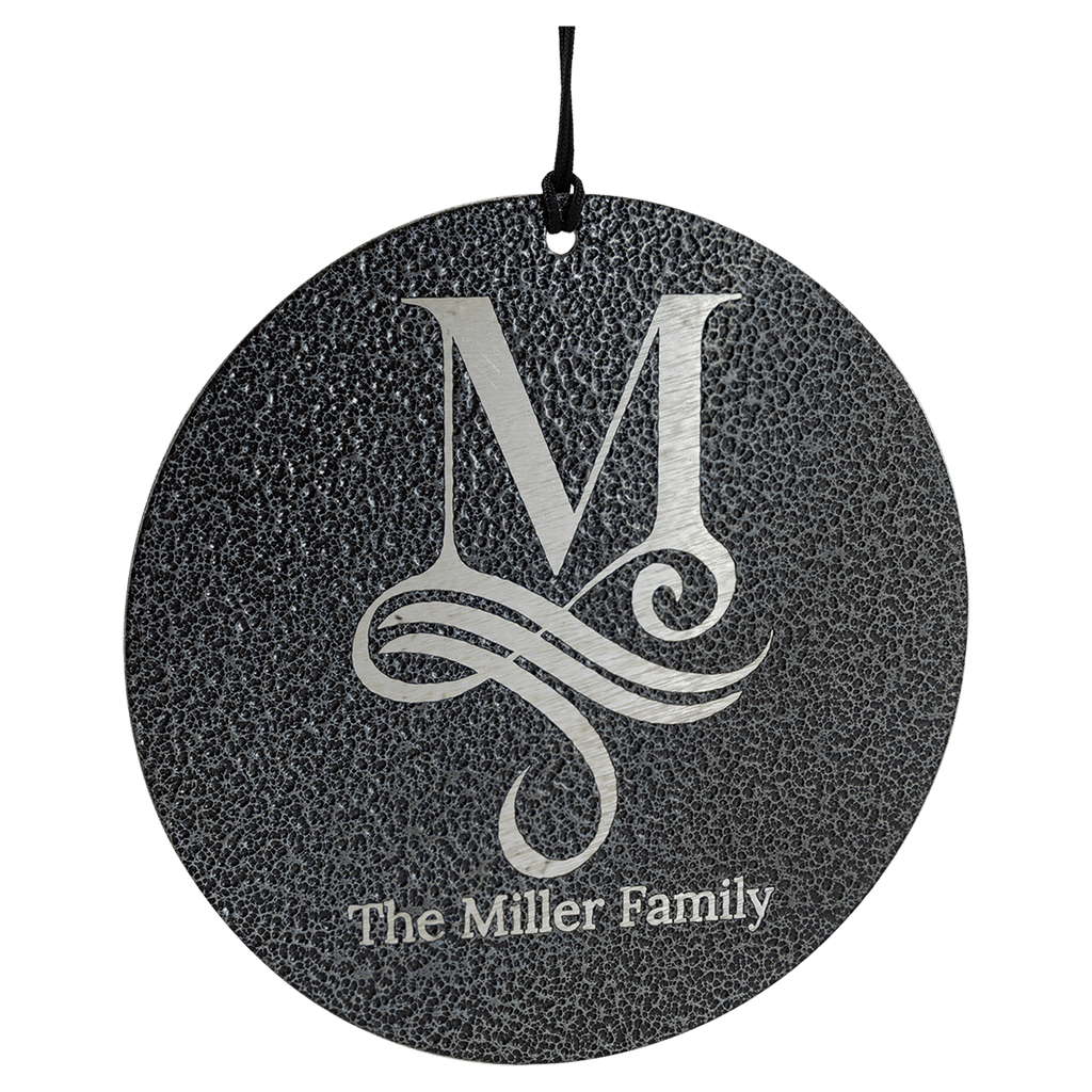 Personalized Memorial Wind Chime (30” or 36”) with Custom Laser-Engraved 4” Disc