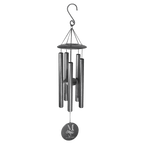 Personalized Memorial Wind Chime (30” or 36”) with Custom Laser-Engraved 4” Disc
