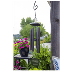 Personalized Memorial Wind Chime (30” or 36”) with Custom Laser-Engraved 4” Disc
