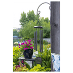 Personalized Memorial Wind Chime (30” or 36”) with Custom Laser-Engraved 4” Disc