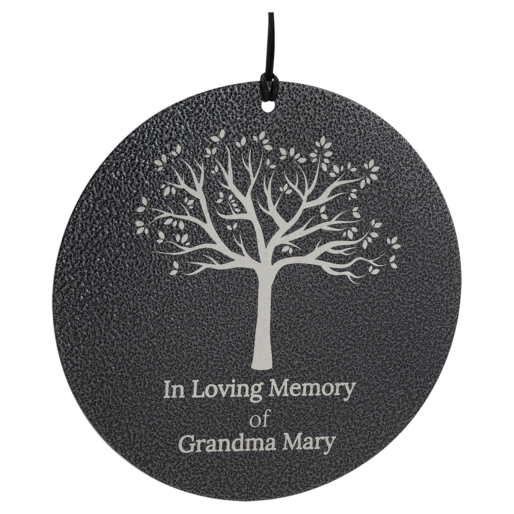 Personalized Memorial Wind Chime (30” or 36”) with Custom Laser-Engraved 4” Disc