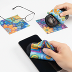 Keep screens, glasses, and lenses spotless and put your brand (or design) front and center. Our 6" x 6" sublimatable microfiber cleaning cloths are made for vibrant, full-color sublimation printing—perfect for businesses, events, schools, teams, and giveaways that people actually keep.
These cloths are ideal for cleaning eyeglasses, sunglasses, phone screens, tablets, camera lenses, and monitors without scratching. Add your logo, contact info, QR code, or a fun design and turn a simple essential into a high