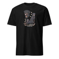 Black t-shirt with Rottweiler dog illustration and If It's Not A Rottweiler It's Just A Dog T-shirt on a white background