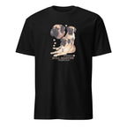 Black t-shirt with Bull Mastiff dog illustration and If It's Not A Bull Mastiff It's Just A Dog T-shirt on a white background