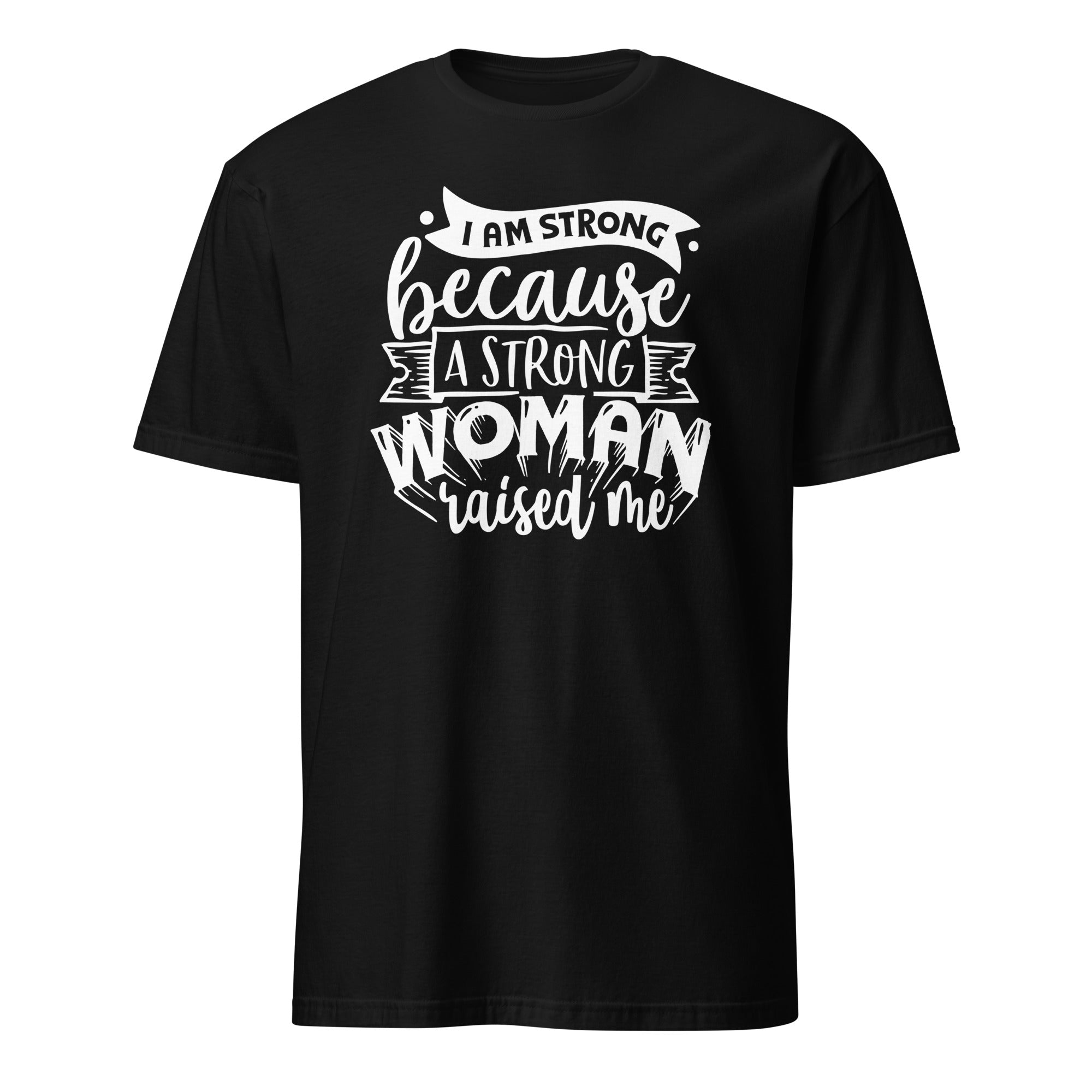Black t-shirt with 'Bregman's Bomb Squad' graphic design on a white background