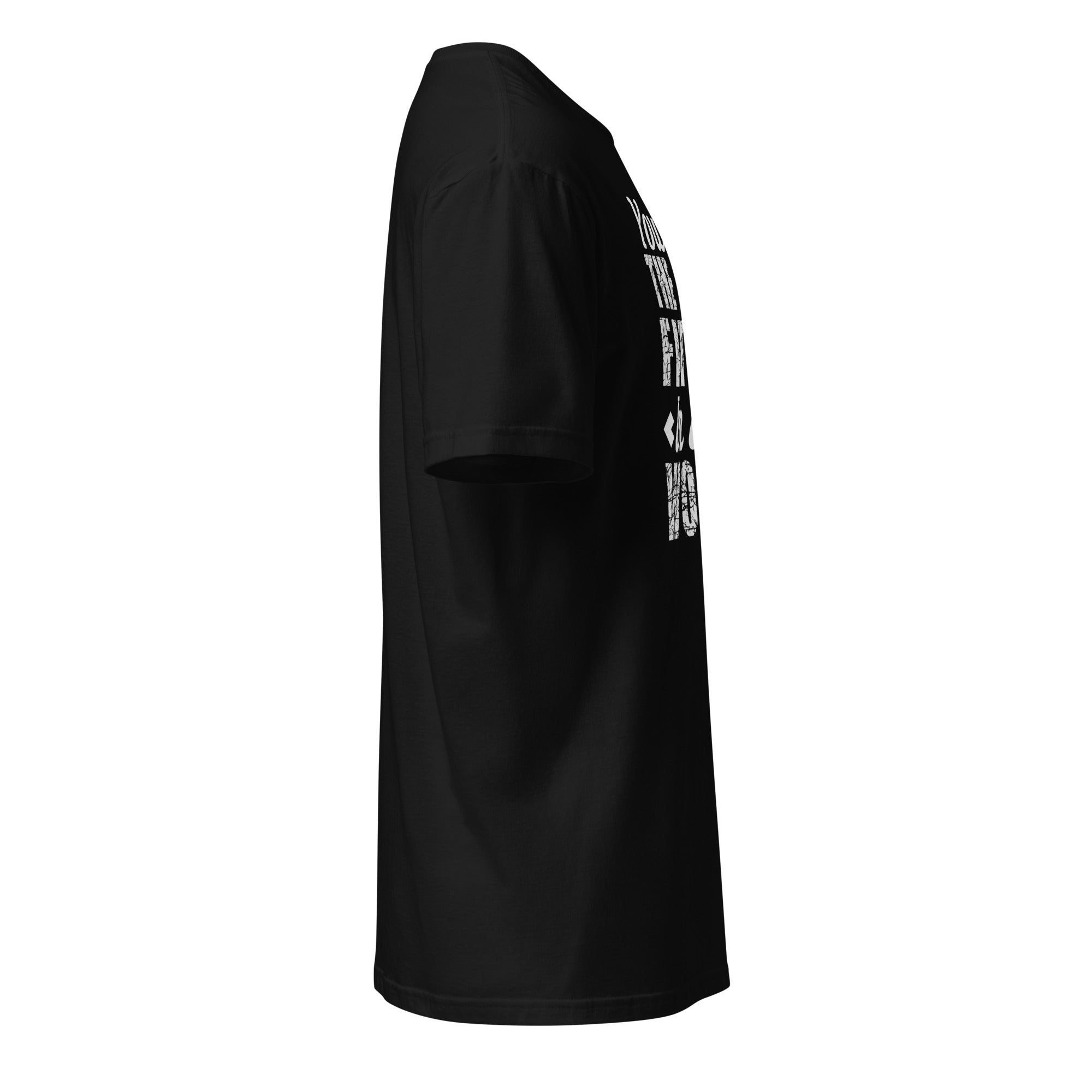 Black T-shirt right side