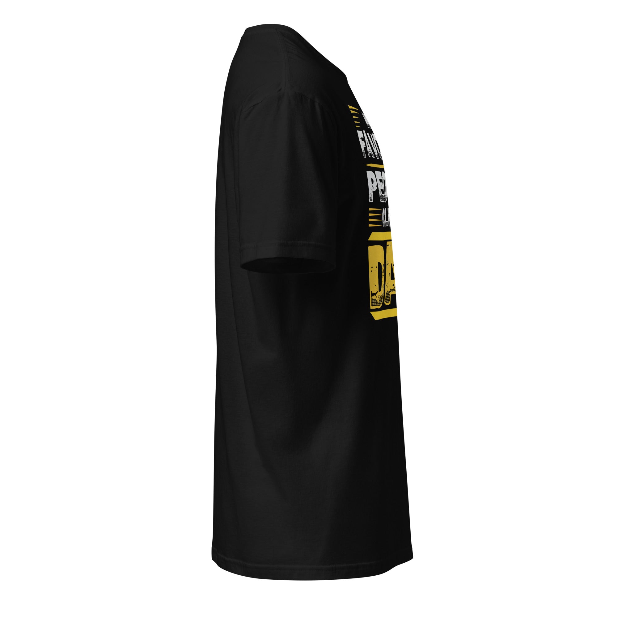 Black t-shirt right side