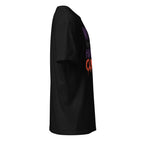 Right view of a black t-shirt
