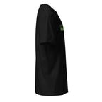 Right view of a black t-shirt