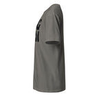 Gray t-shirt left side