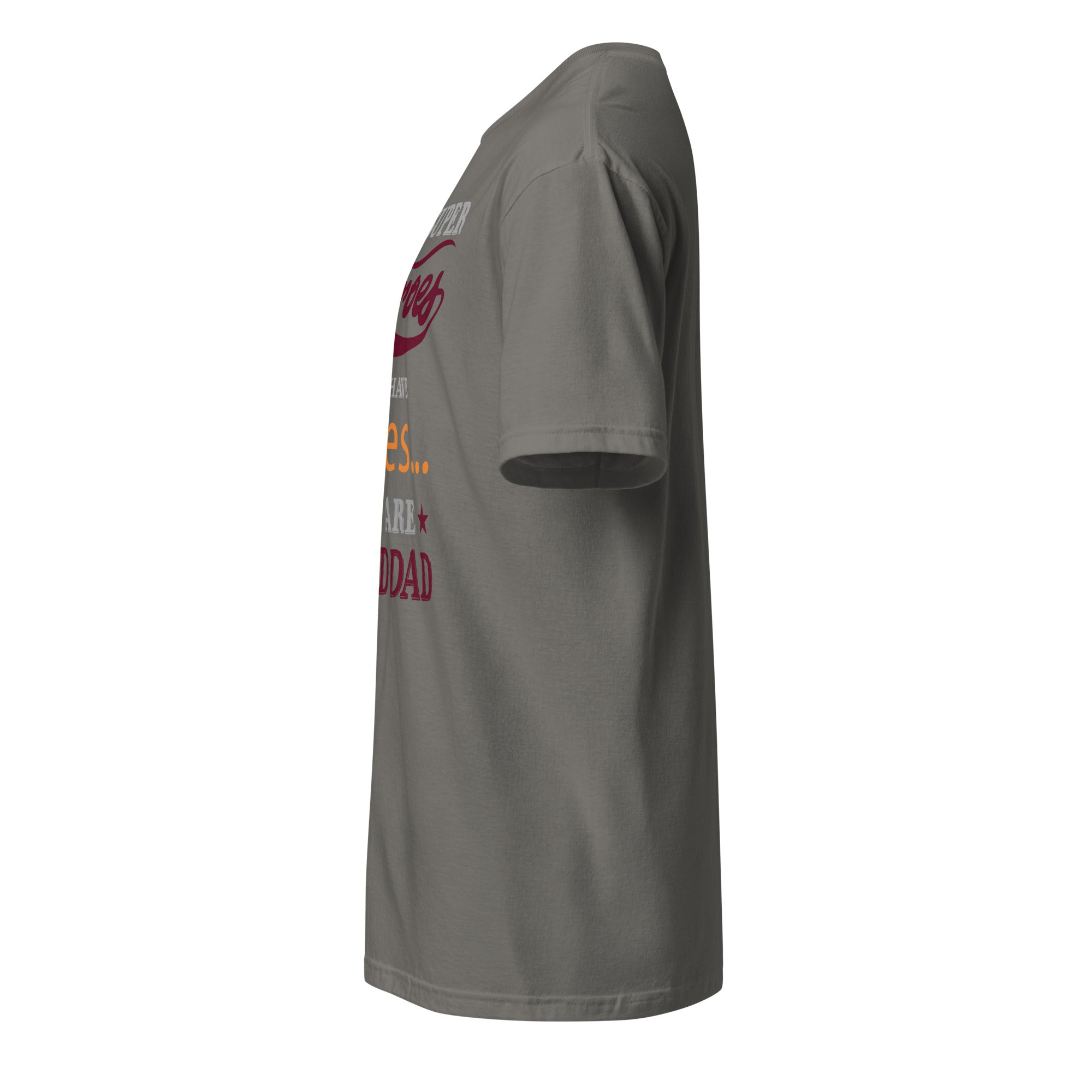 Charcoal t-shirt right side