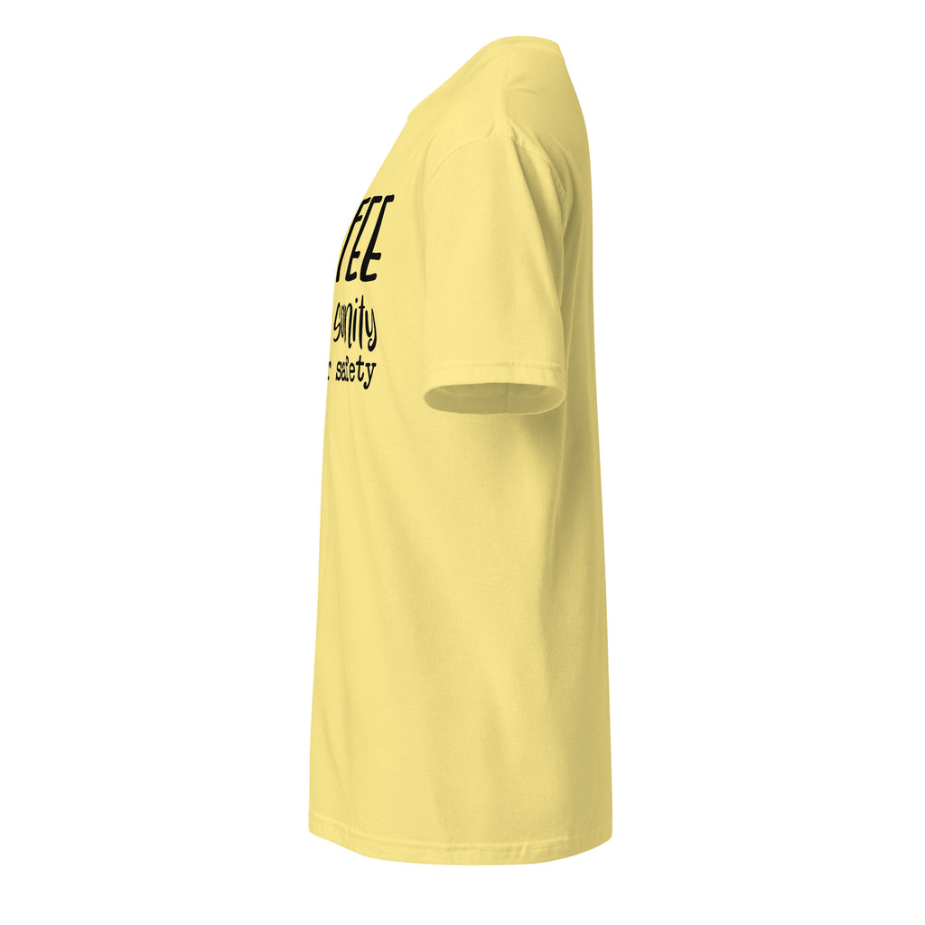 Plain Daisy t-shirt left side on a white background