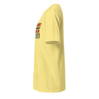 Yellow t-shirt left side