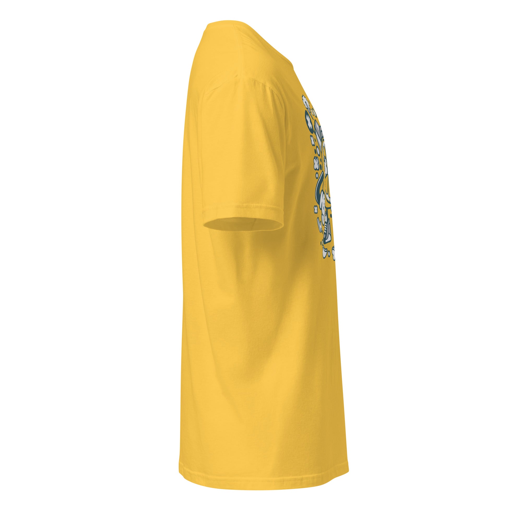 Yellow t-shirt right side