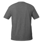 Gray t-shirt on a white background
