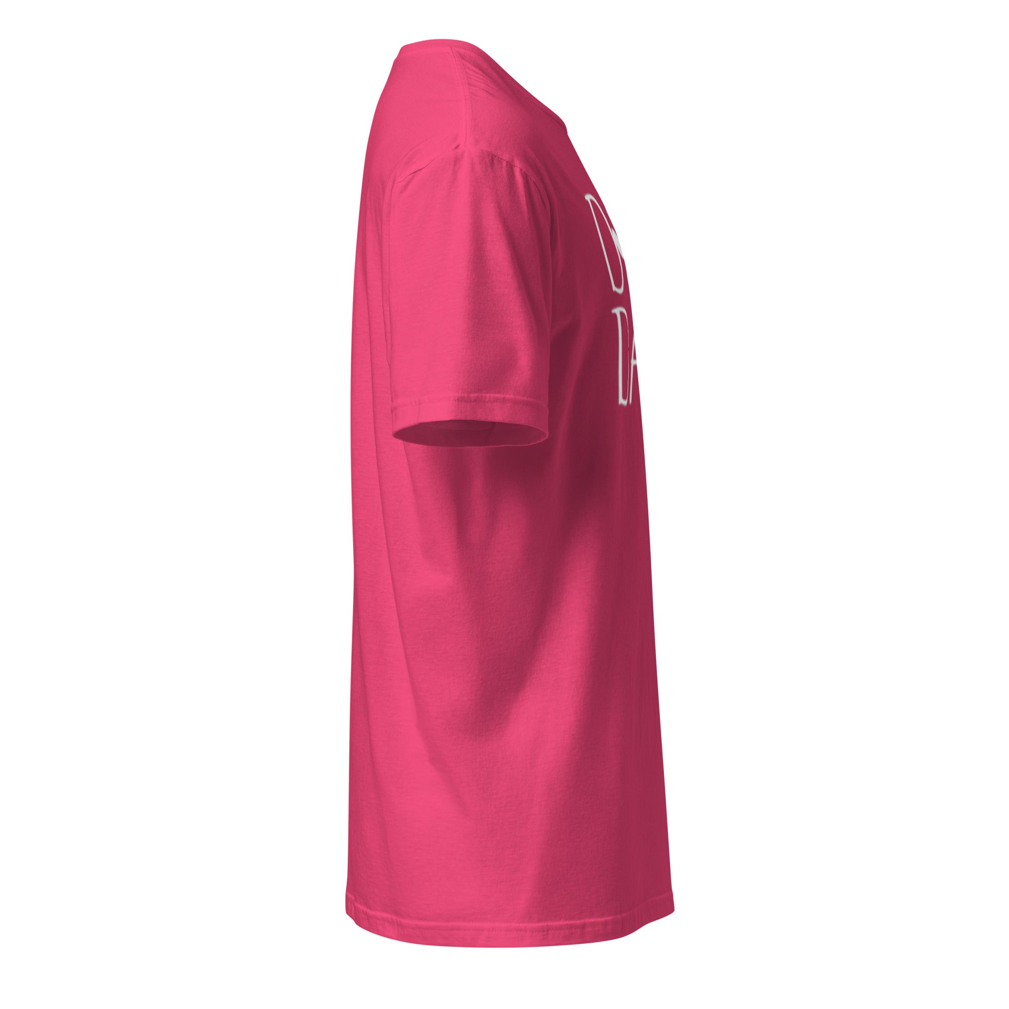 Pink t-shirt right side