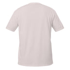 Plain light gray t-shirt on a white background