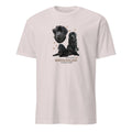 Light Grey t-shirt with Newfoundland graphic and If It's Not A Newfoundland It's Just A Dog text on a white 