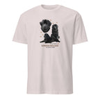 Light Grey t-shirt with Newfoundland graphic and If It's Not A Newfoundland It's Just A Dog text on a white 