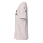 Plain Ice Grey t-shirt left side on a white background