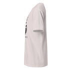 Plain Ice Grey t-shirt left side on a white background