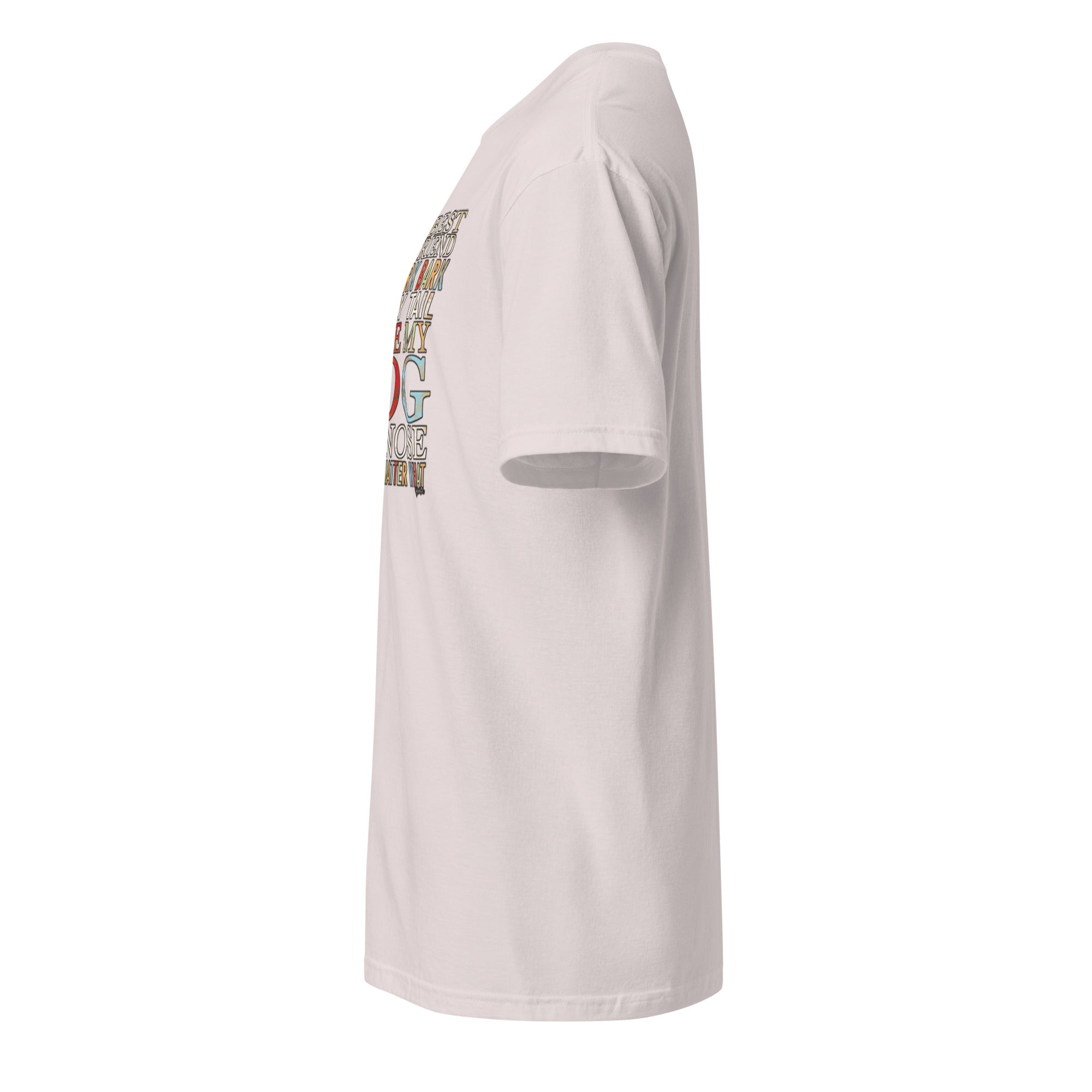 Natural t-shirt plain left side