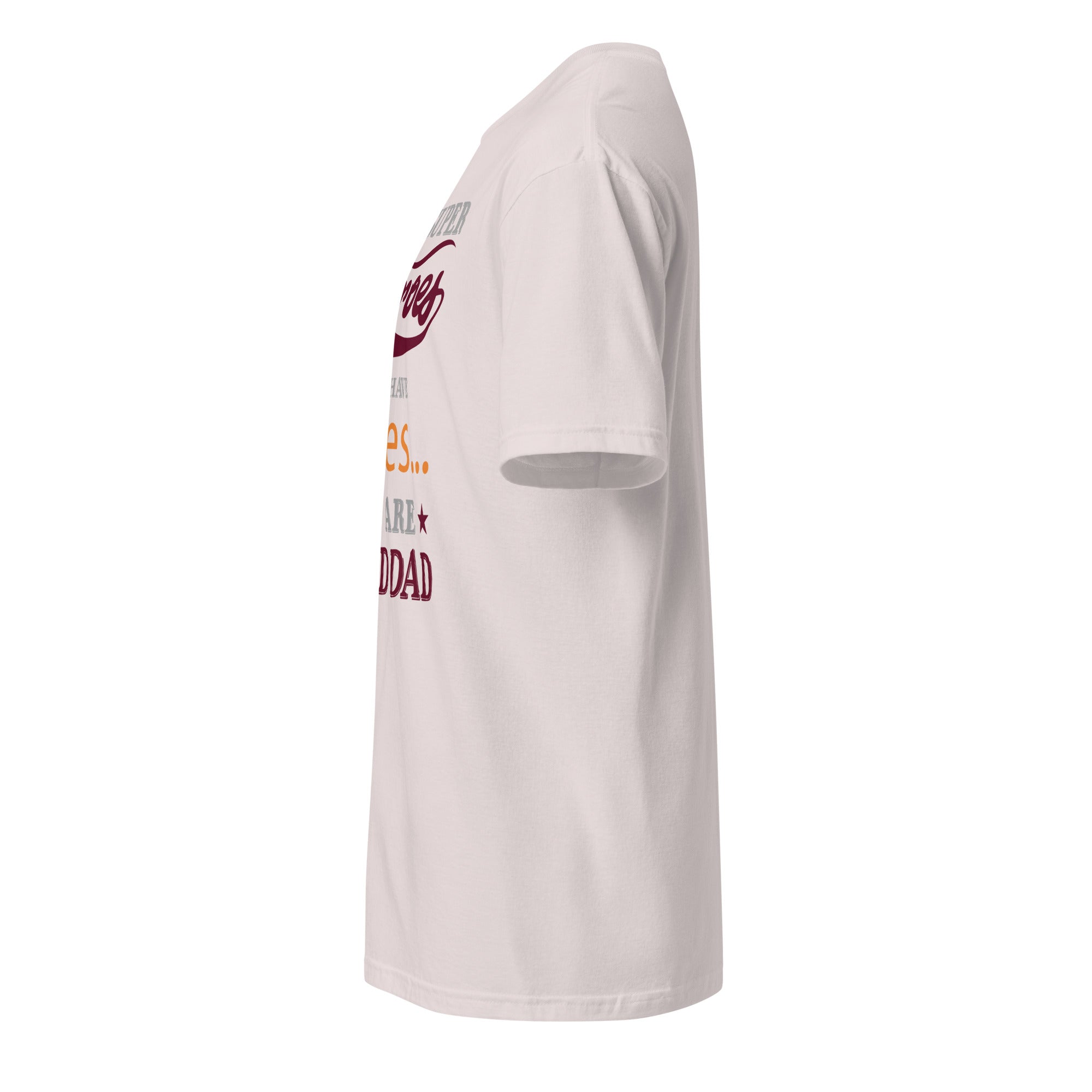 Light gray t-shirt left side