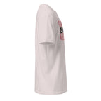 Plain Ice Grey t-shirt right side on a white background
