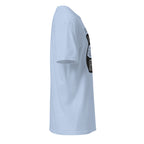 Plain Beige t-shirt right side on a white background