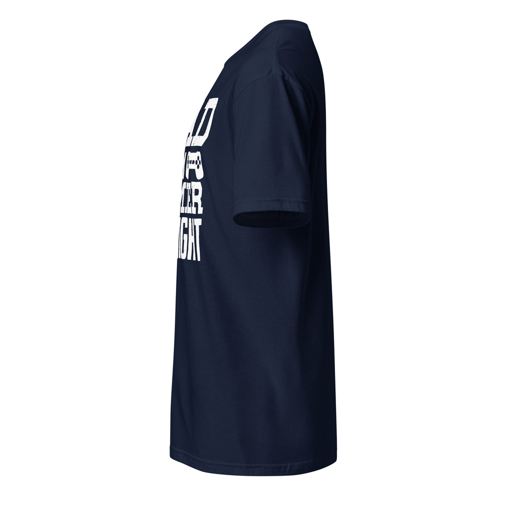 Navy T-shirt left Side