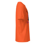 Right view of a orange t-shirt