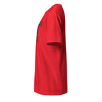 Red t-shirt left side