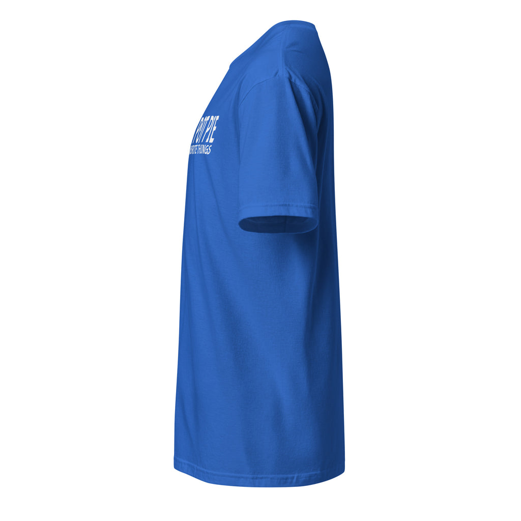 Plain Charcoal t-shirt left side on a white background
