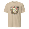 Sand t-shirt with a colorful octopus graphic design on a white background