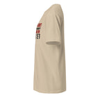 Beige t-shirt left side
